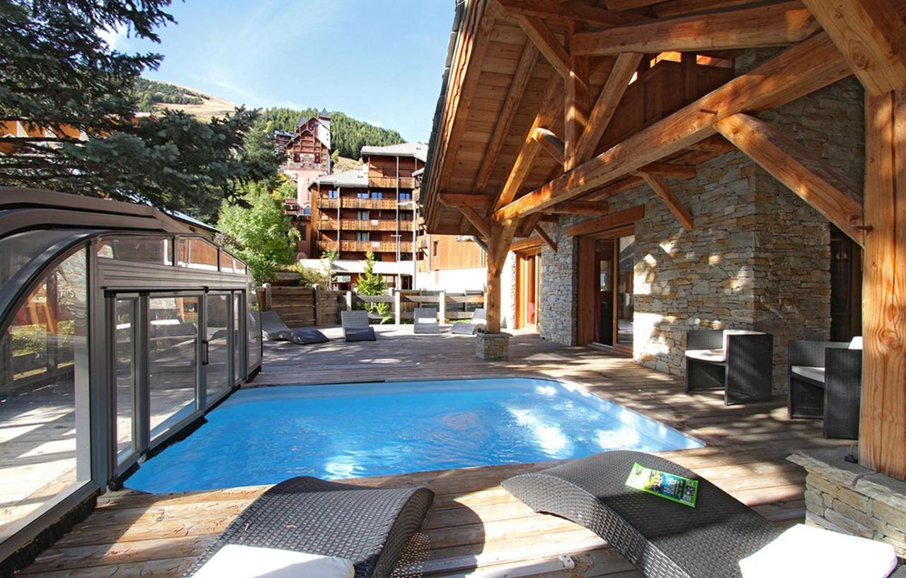 Odalys Chalet Le Renard Lodge Les Deux Alpes Esterno foto