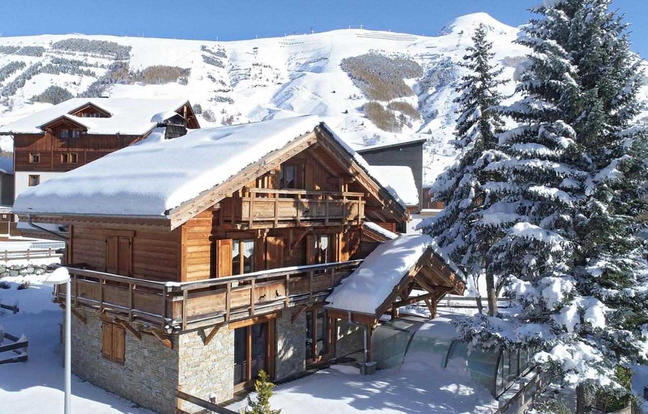 Odalys Chalet Le Renard Lodge Les Deux Alpes Esterno foto
